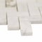 Msi Arabescato Venato White 11.73 In X 11.73 In. Herringbone Honed Marble Mosaic Tile, 10PK ZOR-MD-0380 - alternate 3